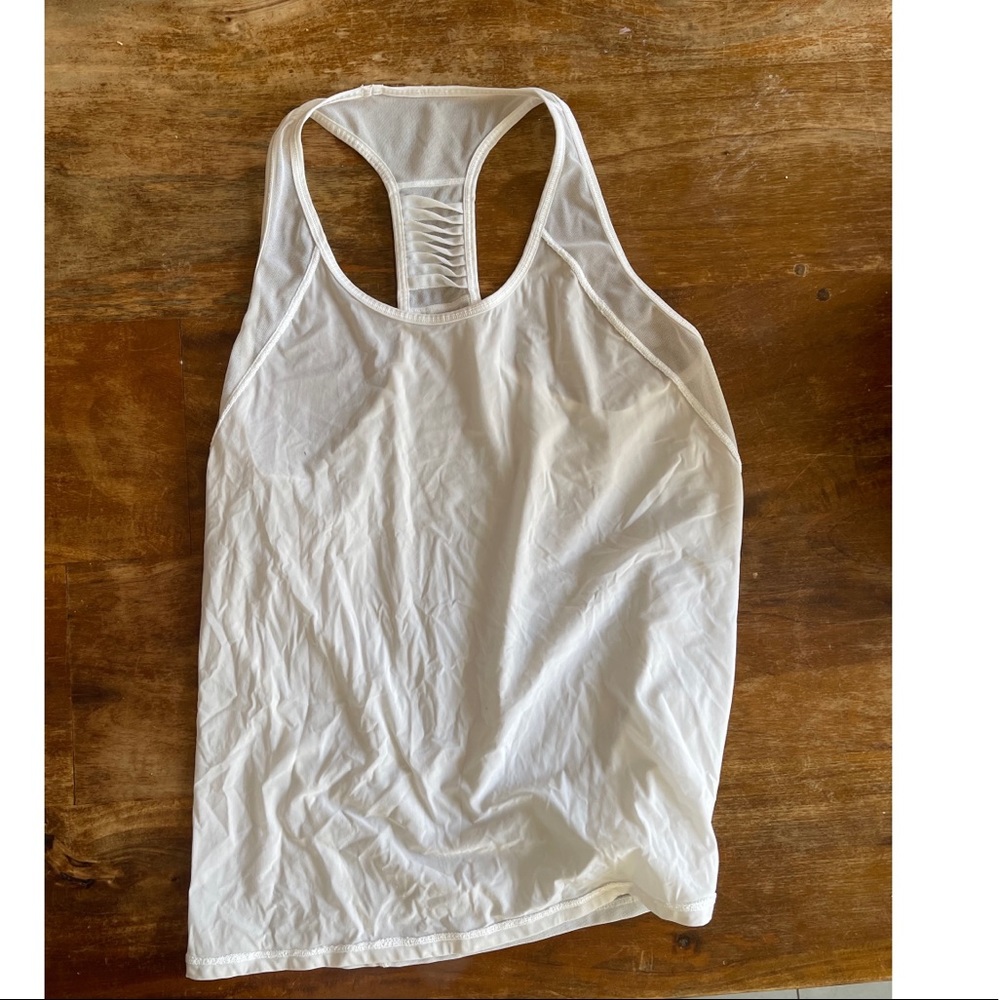 Lululemon transparent tank top